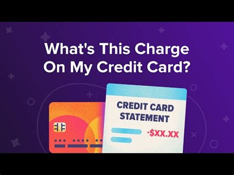 In many cases, unfamiliar <b>charges</b> are simply the result of the cardholder not recognizing the merchant name on their statement, or not expecting a previously scheduled purchase. . What is mcw charge on credit card